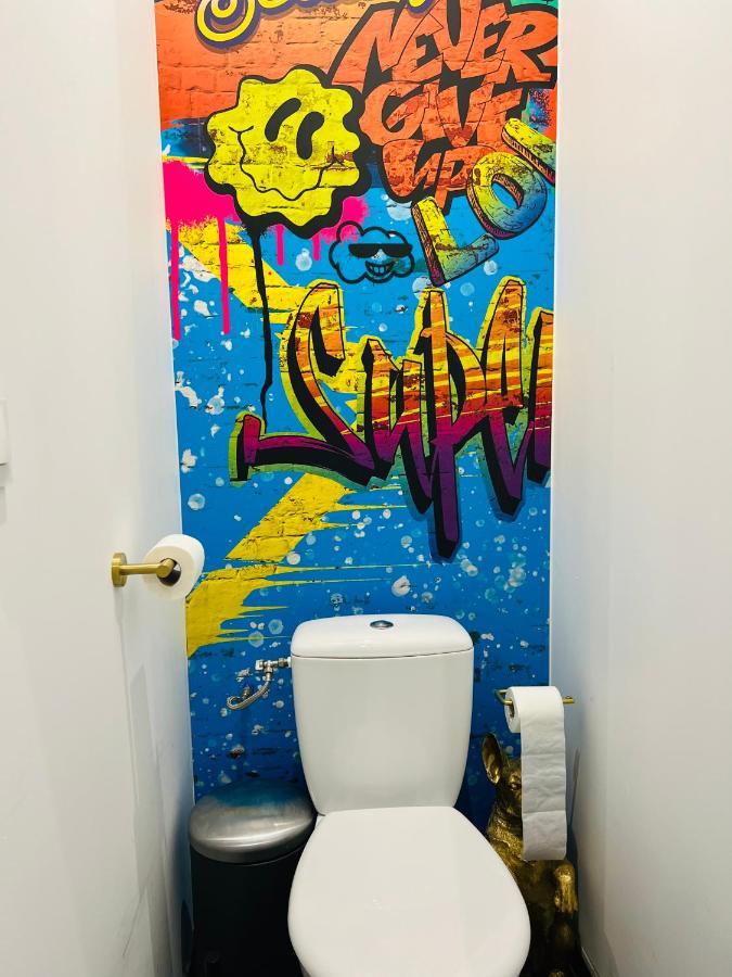 Capsule Street Art - Sauna- Jacuzzi - Playstation 5 - Billard - Netflix - Home Cinema - Terrasse Douai Ngoại thất bức ảnh