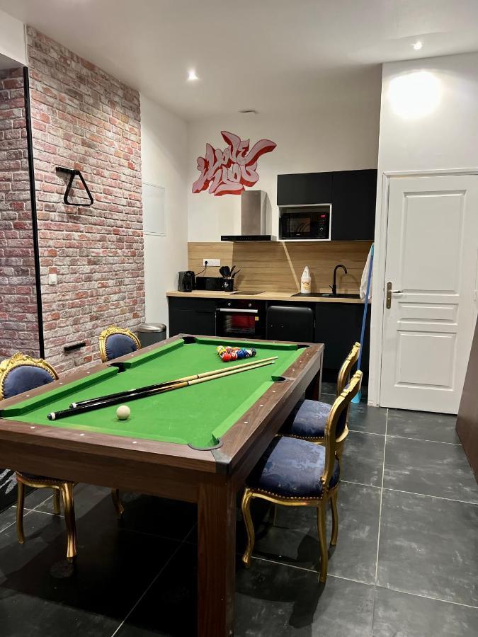 Capsule Street Art - Sauna- Jacuzzi - Playstation 5 - Billard - Netflix - Home Cinema - Terrasse Douai Ngoại thất bức ảnh